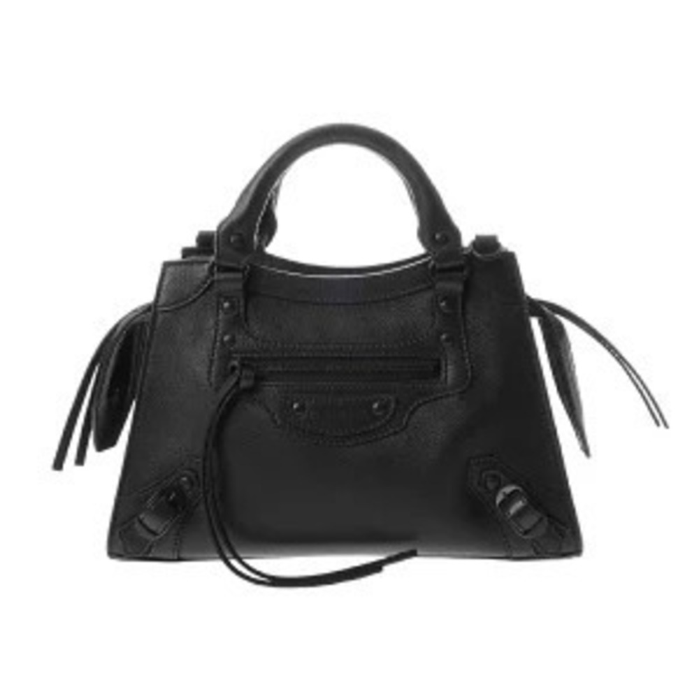 Balenciaga Neo City Black Leather Handbag